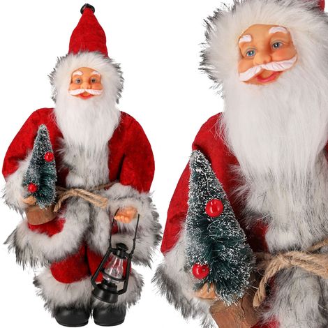 Statuetta natalizia di Babbo Natale, grande, decorazione scandinava Jumi (1/4)