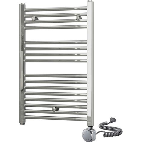 Kibath Radiador Secatoallas 80 cm x 50 cm eléctrico acabado cromo brillo fabricado en acero (1/5)