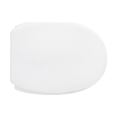 SEDILE WC PER KERASAN VASO ELKA FORMA 6- Bianco - Cerniere A passanti- CW- pezzi 1