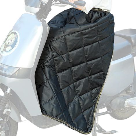 Protection des jambes de moto - Polaire thermique d'hiver - Imperméable - Chaude - Protection contre le froid - Avec réflecteurs - Pour les trajets en ville, les voyages, la ville - Protection contre (1/5)