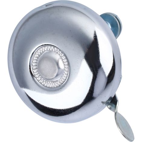 Klaxon Rétro pour Vélo en Métal Argenté, Sonnette Puissante pour Guidon de Bicyclette (1/5)