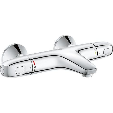 Mitigeur thermostatique Grohe bain Grotherm 1000 , montage mural Securisé, chromé
