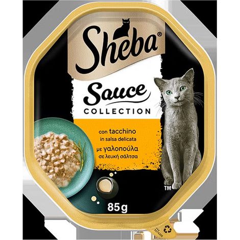 sheba creazioni speciali in salsa con delizioso tacchino