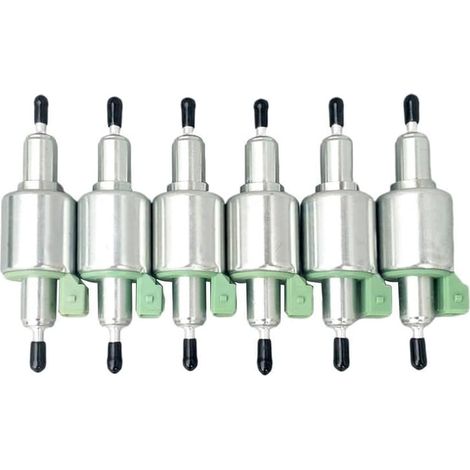 Pompe à carburant diesel 6 x 12 V 22 ml pour chauffage d'air automobile, pompe à carburant en ligne, électrique (1/4)
