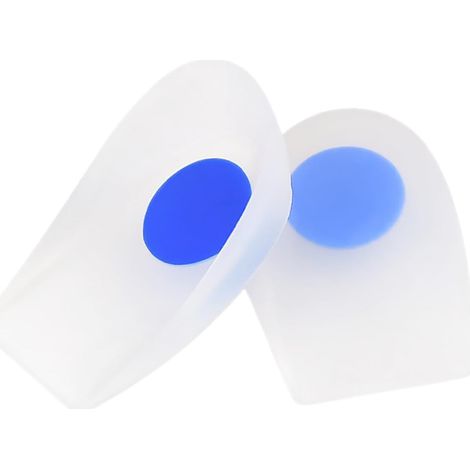 PartyKindom Lot de 2 coussinets talon en silicone pour la course (1/5)