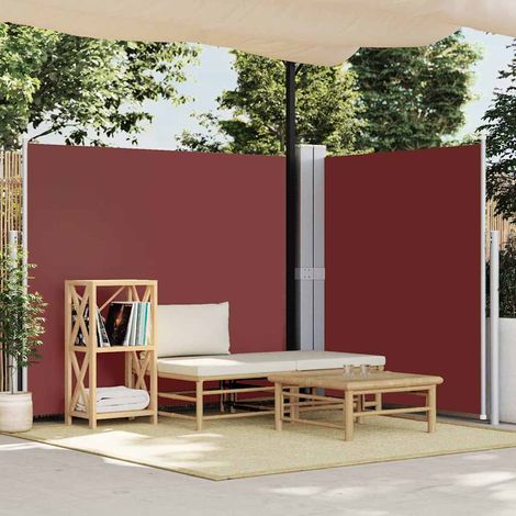 vidaXL Toldo lateral retráctil marrón 180x600 cm (1/5)