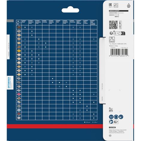 Bosch EXPERT Kreissägeblatt Wood, 184x20 mm, Z48