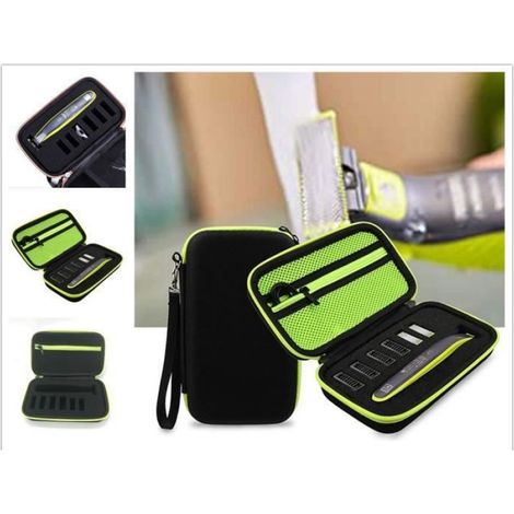 Etui Pour Rasoir OneBlade - Coque Rigide EVA Avec Éponge Intérieure - Compatible Philips QP2520 QP2530 QP2620 QP2630 - 1 Pièce (1/4)