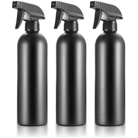 3 Pcs Vaporisateur Vide, Spray Pulvérisateur de Brume, Bouteille de Pulvérisation d'eau Remplissable, 500ml Flacon Brumisateu (1/4)