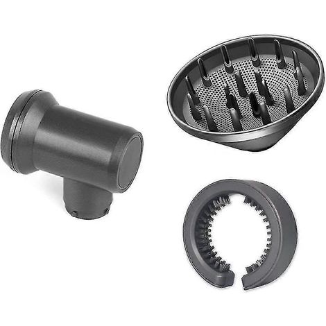 Diffuseur et adaptateur pour styler, transformez votre styler en sèche-cheveux en quelques secondes, brosse de nettoyage (1/5)