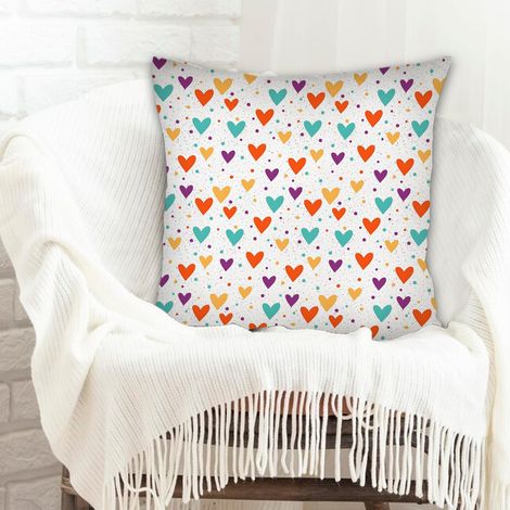 Housses de coussin en polyester résistante doux pour salon chambre à coucher (1/5)
