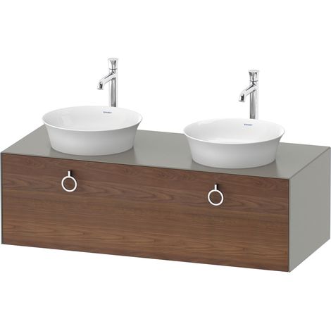 Duravit White Tulip, meuble sous-lavabo suspendu, largeur 1300 x (1/2)