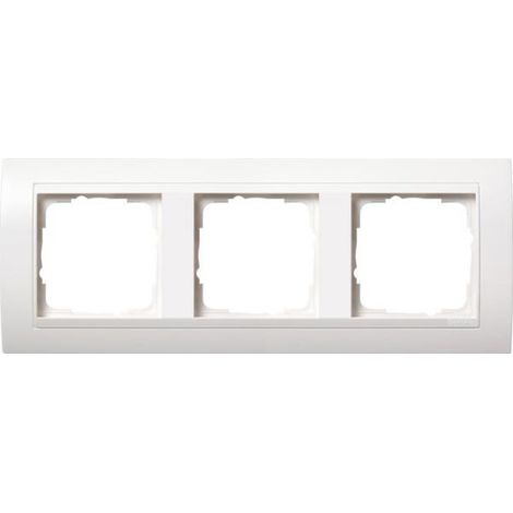 Gira Telaio di copertura 3f Anello intermedio RW Gira Event Bianco puro m [0213327], 0213 327