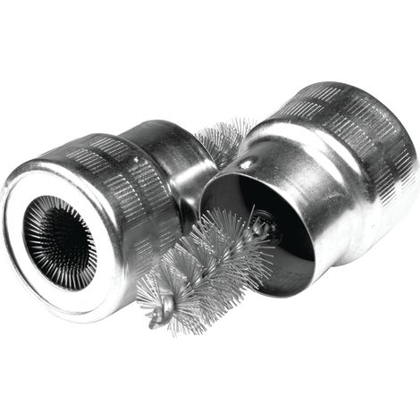 Cepillos de alambre para limpiar terminales y bornes de baterias, 2 piezas (1/5)
