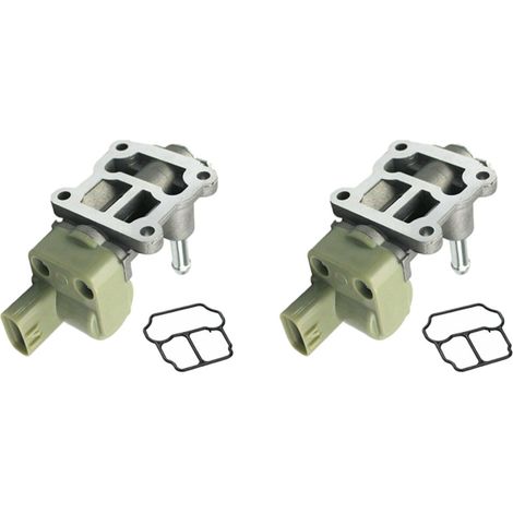 Zwei Leerlaufregelventile (IACV/IAC) für CX DX EX HX LX GX 1,6-Liter-SOHC-Motoren, Teilenummern: 16022-P2E-A51, 16022-P2A-J01, AC184