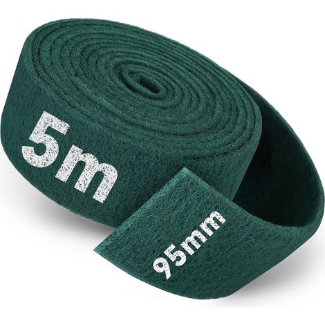 Schleifvlies Rolle 5 m 95 mm Korn 800 Holz Edelstahl Metall 800 grit (1/5)