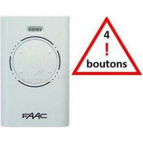 Télécommande FAAC XT4 868 SLH - 787010 (1/4)