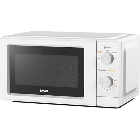 Microondas 19L 700W SVAN SMW19700 Blanco