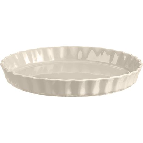 Emile Henry Piatto per torta 29,5 cm – Ceramica ad alta resistenza Beige Argilla – Cottura omogenea e facile sformatura – Made in France (1/5)