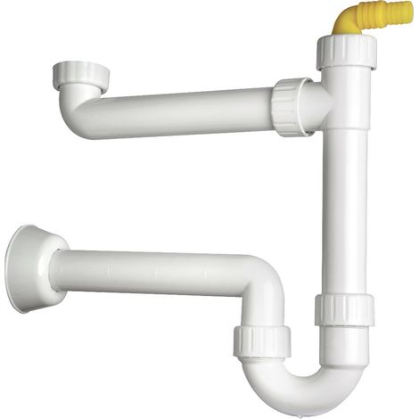 SCELTO DA DESIVERO Sifone pp 1,1/2x40 lav.1 bacino s/pil. codice prod: DSV09402 (1/2)