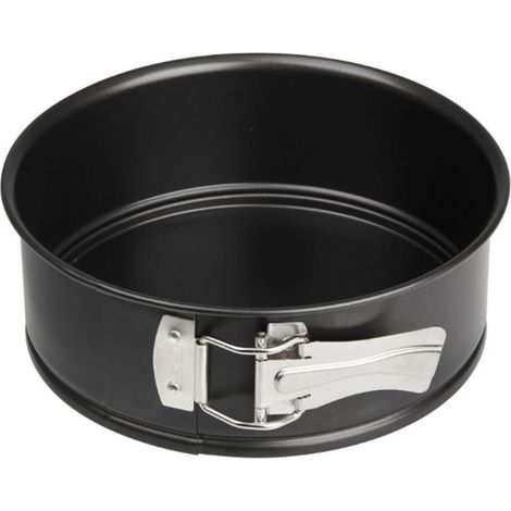 1 Moule à manqué, Acier inoxydable, Revêtement anti-adhérent, Charnière, Pour pâtisserie (1/5)