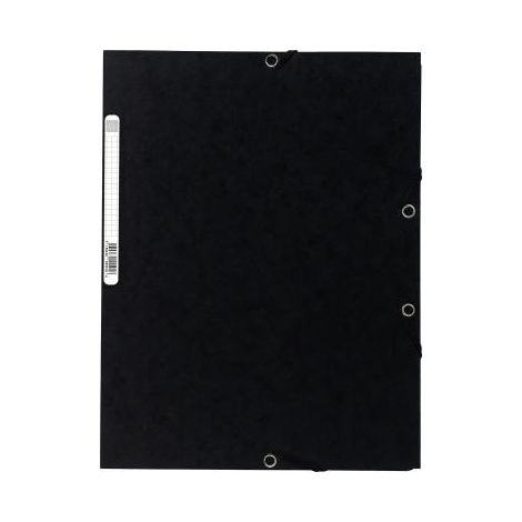 EXACOMPTA Sammelmappe Exacompta DIN A4 400g/m² Colorspankarton schwarz (1/4)