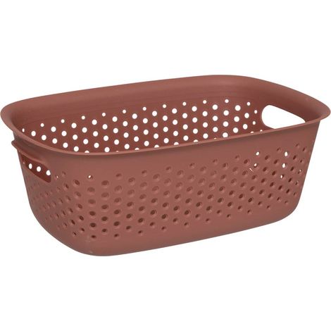 Cestino multiuso in plastica Tila Siena/Terracotta 3,5 L (1/2)