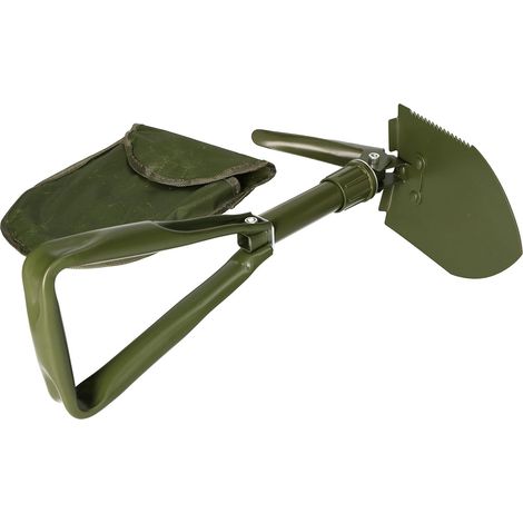 KOTARBAU Bêche pliable avec pioche et housse de protection pour les activités de plein air. (1/5)