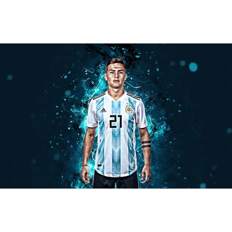 Papier peint panoramique Football - Joueur de Foot - 130 cm x 81 cm (1/2)