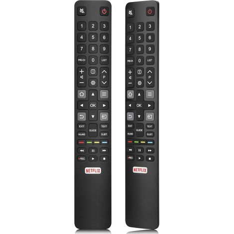 Telecomando universale RC802N per Smart TV TCL Thomson LED 4K UHD HDR, con tasto di scelta rapida Netflix