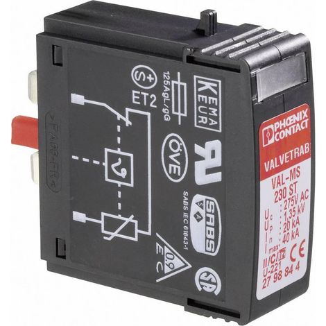 Phoenix Contact VAL-MS 230 ST cartucho supresor de sobretensiones 230 V