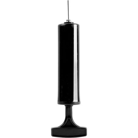 Pompe à Air Portable Haute Pression Résistante pour Ballons et Pneus de Vélo en Plastique Noir, Gonfleur pour Basket et Usage Maison, pour Sandales Femme (1/5)