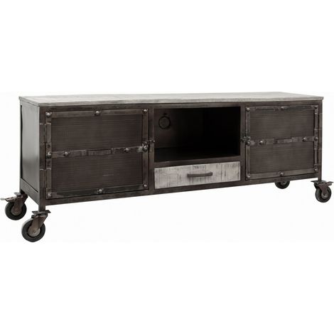 TV-Board Mango 150x40x60 grau lackiert HEAVY INDUSTRY 119