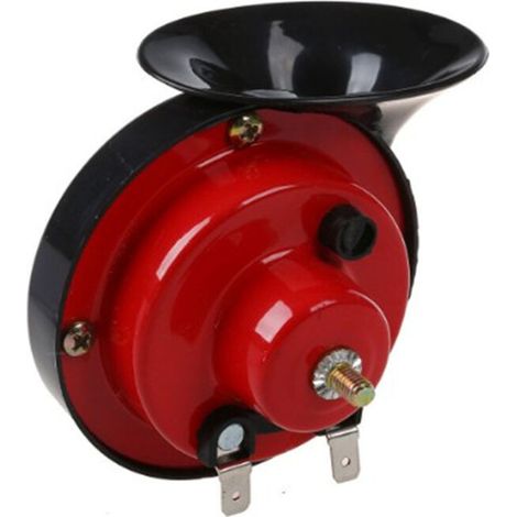 Klaxon Double tonalité universel 24V, 2 pièces, pour voiture, moto, Air fort, escargot électrique, étanche, réglage haut/bas (1/5)