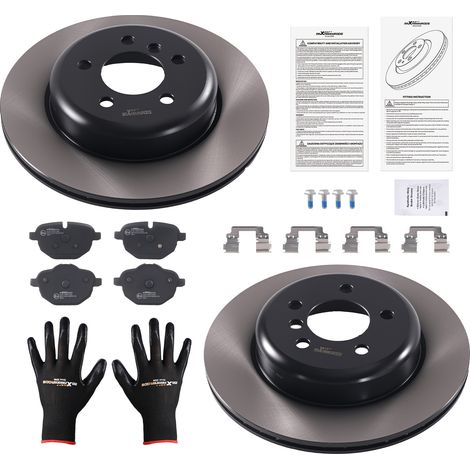 Vented Rear Brake Discs&Pads for BMW 518d 520d F11 Estate 2013-2017 34216788284