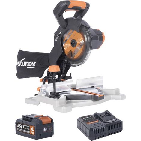 Evolution R185CMS-Li EXT Compound Mitre Saw 18V 1 x 4.0Ah Li-ion (1/5)