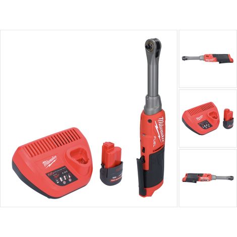 Milwaukee M12 FHIR14LR-251 Llave de carraca de alta velocidad con batería 12 V 47 Nm 1/4" sin escobillas + 1 batería de 2,5 Ah + cargador (1/5)