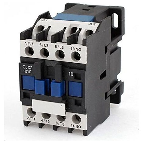 Contacteur C.A. 380V 50/60Hz 12A Bobine De Relais De Démarreur À Moteur Triphasé (1/5)