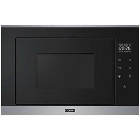 Franke FSM 25MW XS. Posizionamento dell'apparecchio: Da incasso, Tipo di prodotto: Microonde con grill, Capacità interna: 25 L, Potenza Microonde: 900 W, Display incorporato, Tipo di... - 131.0627.471