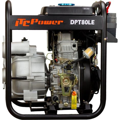 DPT80LE Motobomba Diésel ITCPower de Aguas Cargadas (1/5)