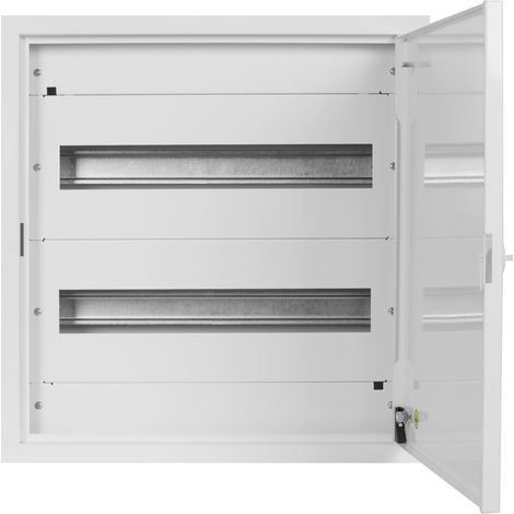 Doktorvolt Verteilerkasten Aufputz Sicherungskasten aus Metall 36 Module 2-reihig IP30 1178 (1/5)
