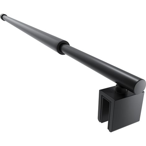 Support de paroi de douche, barre de stabilisation de douche pour épaisseur de verre de 6 à 10 mm, barre de maintien en acier inoxydable, stabilisateur pour parois de douche et douches (1/5)