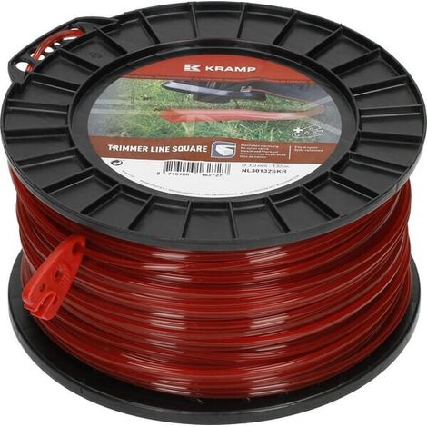 Hilo de corte 3mm x 132m cuadrado rojo UNIVERSAL NL30132SKR (1/2)