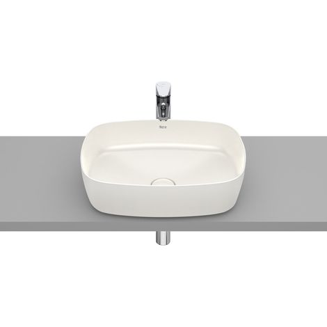 Vasque à poser en fineceramic Inspira Soft - 500x370x140mm - beige