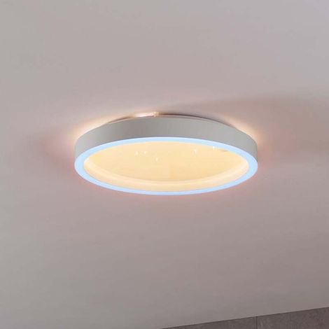 [NEUWERTIG] B-Ware Deckenleuchte Lampe EGLO Connect Montemorelos Z LED RGBW Weiß App Steuerung (1/2)