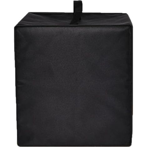 Housse de protection pour friteuse à air comprimé résistant à la chaleur et à la poussière en tissu Oxford pour panier double pour vortex Noir 40 x 33 x 26 cm (600D 37 x 35 x 40 cm) (1/5)