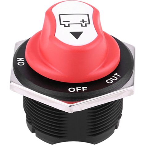 Max 32V DC 200A CONT 300A INT On/Off interrupteur d'isolateur de batterie de voiture pour voitures/véhicule tout-terrain/camion (1/5)
