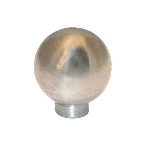 Cadap Pulsante a Sfera in Acciaio Inossidabile Spazzolato 40x43mm Durevole