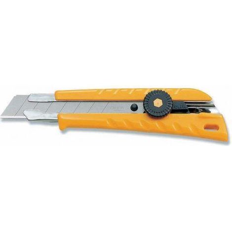 olfa-l-1-cxfater l-1 con bloqueo manual y cuchilla de 18 mm