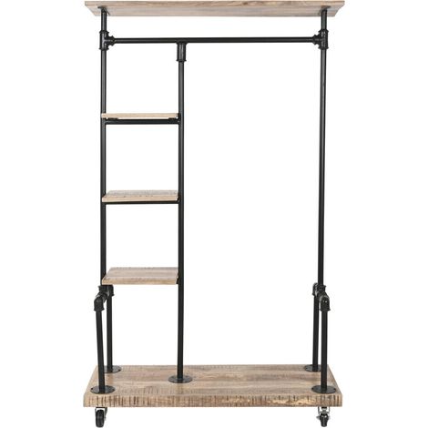 Recibidor Mango Metal 104X40X175 28,50 Marron (1/5)
